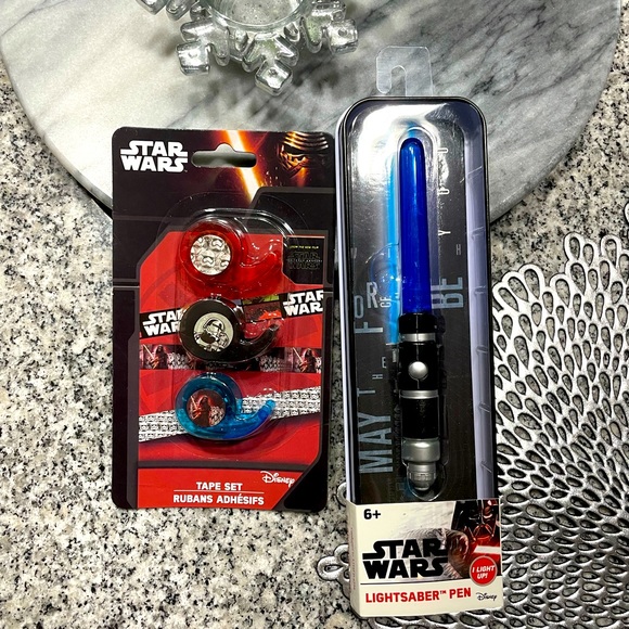 Star Wars Lightsaber Pen & Tape set - Picture 1 of 2